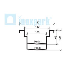 Водоотводные лотки Евро 100